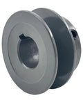 Two Inch Outside Diameter V Belt Pulley With One Groove For Three Quarter Inch Bore Cast Iron Motor Pulley suitable for 3L/4L belts