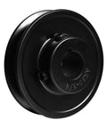 Single Groove V Belt Pulley For A AX 3L 4L Belts, Three Quarter Inch Bore, Three Inch Outer Diameter, Cast Iron Construction