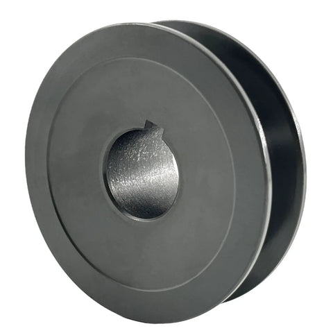 Three Quarter Inch Bore V Belt Pulley With Two Point Five Inch Outer Diameter One Groove Cast Iron Motor Pulley For A 3L And 4L V Belts Not For Toothed Belts AK2534 Style Designed For Long Life And Quiet Operation