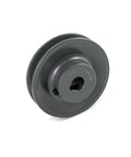 3.75 Inch V Belt Pulley With One Groove Fixed Bore Five Eighths Inch Cast Iron For V Belt 4L A AX Belt Sections