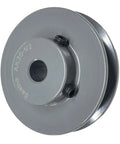 V Belt Pulley 3 Inch Outside Diameter Cast Iron Sheave With Half Inch Bore And Single Groove For V Belt Section A 3L And 4L Not For Toothed Belts AK3012
