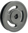 4.25 Inch V Belt Pulley For 5/8 Inch Bore Shaft One Groove Cast Iron V-Belt Sheave For A AX 3L 4L Belts, AK4458 Pulley By Saelno