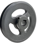 Heavy Duty Cast Iron V Belt Pulley With Seven Eighth Inch Bore And Five Point Seven Five Inch Outer Diameter One Groove For A AX B BX 4L And 5L V Belts
