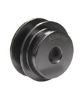 Single Groove Web Sheave Cast Iron Belt Pulley For V-Belt Drives 2.0 Inch Outer Diameter With 1/2 Inch Bore AK20 front view