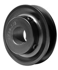 Heavy Duty Cast Iron V Belt Pulley For A, 3L And 4L Belts, 3 Inch Outside Diameter, 7/8 Inch Bore, Single Groove Web Pulley AK30-7/8