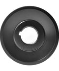 Heavy Duty Cast Iron V Belt Pulley For A, 3L And 4L Belts, 3 Inch Outside Diameter, 7/8 Inch Bore, Single Groove Web Pulley AK30-7/8 front view