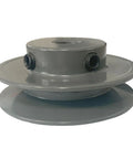 Beefy Cast Iron V Belt Pulley For A, AX And 3L 4L Belts, 5.75 Inch Outer Diameter, 1 Inch Bore, Single Groove, Gray Finish by SUONE