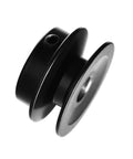 Heavy Duty Cast Iron V Belt Pulley For A, 4L And AX Belts With 1/2 Inch Bore, 1.9 Inch Outer Diameter, Single Groove AK20-12 Pulley MinerGuy