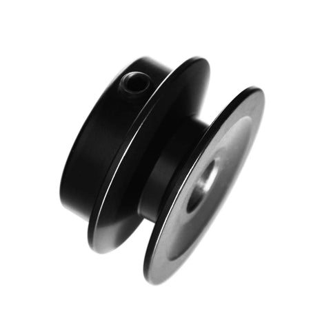 Heavy Duty Cast Iron V Belt Pulley For A, 4L And AX Belts With 1/2 Inch Bore, 1.9 Inch Outer Diameter, Single Groove AK20-12 Pulley MinerGuy