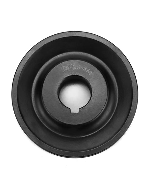 Heavy Duty Cast Iron V Belt Pulley With Three Quarters Inch Bore, 2.95 Inch Outer Diameter, 1 Groove, Bored To Size Sheave For 4L A Or 5L B Belts