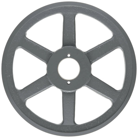 AK104 FHP QT Bushed V Belt Sheave For A Belt Section One Groove Cast Iron 10.25 Inch OD 2440 Max RPM Durable Heavy Duty