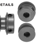 Details of Cast Iron V Belt Sheave With 1/2 Inch Bore And 1.55 Inch Outer Diameter Single Groove For 4L And A Belts