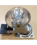 ✝️ 100-Pack 1.5" inch Heavy Duty Clear - Caster Wheel - Brakes for smooth motion and stable alignment in automation systems