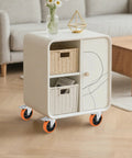 Furniture with Five Inch Caster Wheels Set Of Four With Two Swivel Casters With Brakes And Two Rigid Casters for mobility