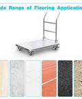 Platform cart with 2-Inch Heavy Duty Casters Set of 4 for Wide Range of Flooring Applications