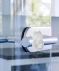 Silicone wall shield with shock absorbing cushion and noise silencer design protects doors, walls and furniture, delivering durable, quiet protection for bedrooms, bathrooms, kitchens, dorms and hotel apartments.