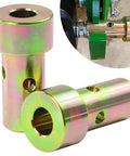 Two Pack CAT 1 Quick Hitch Adapter Bushing Kit With Top Link Pin And Lynch Pin For Category 1 3 Point Hitches And Tractors