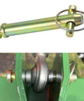 Two Pack CAT 1 Quick Hitch Adapter Bushing Kit With Top Link Pin And Lynch Pin for Category 1 3 Point Hitches And Tractors