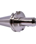 Side Lock End Mill Holder For One Eighth Inch Shank CAT40 Weldon Style 2.5 Inch Length Runout 0.0002 Inch 25,000 RPM Carbon Steel Made In USA