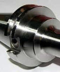 CNC CAT40 End Mill Holder DIN Coolant Through Flange 7/8 In X 3.50 In, 20K RPM Balanced,.0002 In TIR, Forged Construction, ANSI Compliant