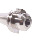 Side Lock Weldon Style CAT40 End Mill Holder 1.75 Inch Length EM3/4 For Precision Milling, 0.0002 Inch TIR, close-up view