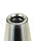 Close-up of CAT40 Shell Mill Tool Holder With One Inch Bore And One Point Ninety Seven Inch Gage Length Model 202-5372M