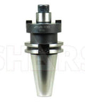 Front view of CAT40 Shell Mill Tool Holder With One Inch Bore And One Point Ninety Seven Inch Gage Length Model 202-5372M