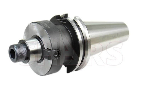 Front view of CAT40 Shell Mill Tool Holder With One Inch Bore And One Point Ninety Seven Inch Gage Length Model 202-5372M