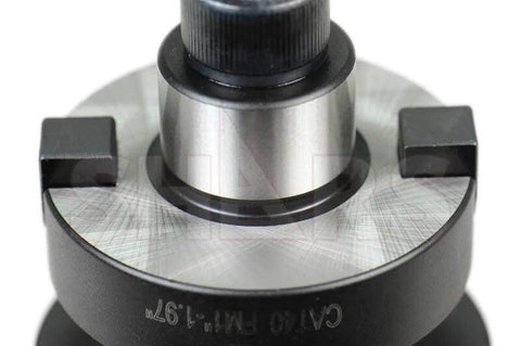Close-up of CAT40 Shell Mill Tool Holder With One Inch Bore And One Point Ninety Seven Inch Gage Length Model 202-5372M