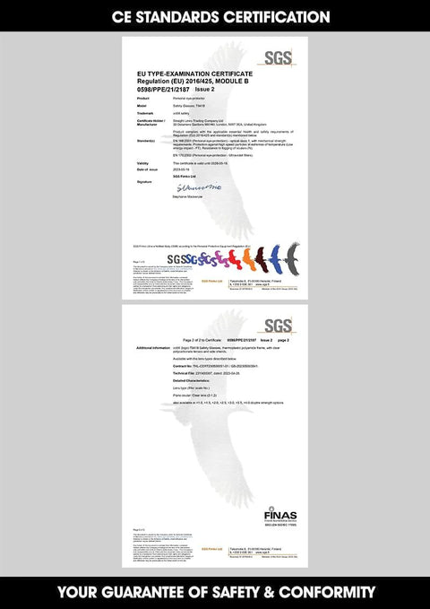 CE standards certification for Full Lens Reading Safety Glasses 1.5 Diopter ANSI Z87.1 CE EN166F Anti Fog UV400.