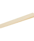 Close-up of 8 Inch Cedar Wood Shims showing tapered edge, part of 56 Pieces Per Box, 120 Contractor Boxes, from 3/8 To 1/16 Inch.