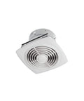 High Performance Ceiling Exhaust Fan 200 CFM 8.5 Sones White Vertical Discharge Ceiling Ventilation Fan in galvanized steel housing