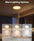 Bathroom Exhaust Fan With Dope RGB Lights 110 CFM Quiet 1 Sone Remote Control 3 Color Temperatures And 5 Brightness Levels