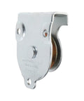Ceiling Mount Single Pulley 1-1/2 Inch Wall Mount Pulley Ceiling Pulley for 3/8" Wire or Rope, with zinc-plated iron
