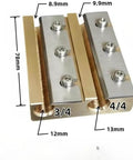 Cello Peg Shaver and Hole Reamer Precision Metal Luthier Tool for 3/4 to 4/4 Instruments Adjustable Fitting