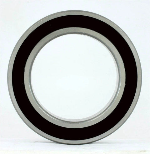S6805-2RS Ceramic Ball Bearing 25x37x7mm - Sealed front view showcasing rubber seals and stainless steel design.