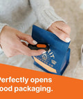 Mini Ceramic Box Cutter With Retracting Mechanism For Safe Use Zirconium Oxide Blade Lasting About Eleven Times Longer Than Metal Keychain Box Opener Compact Portable Utility Knife For Packages Letters And Gift Wrapping used to open food packaging