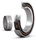 SKF Bearing 7010 Ceramic Hybrid Ball Bearing CD HCP4ADGA High Capacity D Design With Non Metal Cage 50 Mm Bore No Lubricant