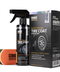 Cerakote Rapid Ceramic Tire Coat Showroom New Tire Shine With Deep Black Finish That Lasts Up To 10x Longer No Sling Non-Greasy 10oz