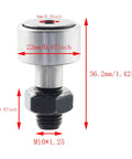Four Pack Bolt Roller Bearing CF10 KR22 Cam Follower Guide Rail Ball Bearing with dimensions for industrial machinery