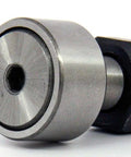 Side view of CF12UUR Cam Follower Needle Roller Bearing 12x30x40mm, showing the cylindrical design and thread detail.