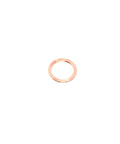 CF35 copper gasket for vacuum systems showing a leak-proof seal for Conflat flange in semiconductor labs.