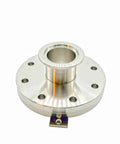 4.5 Inch CF To KF40 NW40 Hybrid Flange Adapter Reducer For High Vacuum Systems and Chambers Stainless Steel 304 With 8 Through Holes