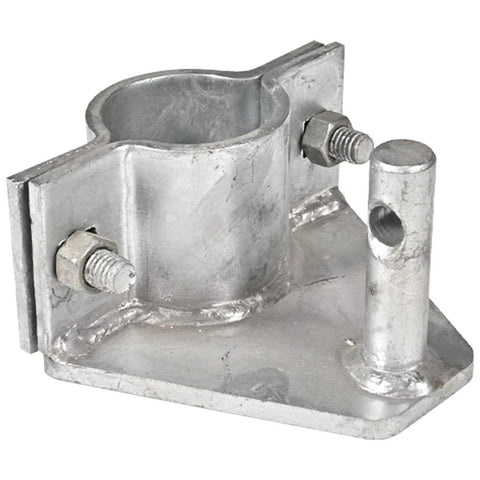 Rolling Gate Hardware Kit for Chain Link Sliding Gates Includes 6 Inch Double Wheel Carrier Two 5 Inch Pipe Track Rollers Universal Track Brackets