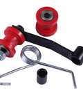 Tough As Nails Chain Slider Tensioner Adjuster Roller Guide for ATV Go Kart 4 Wheeler with spring and roller components
