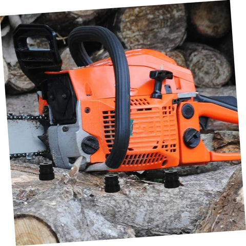 Experience smoother, quieter operation with these anti vibration rubber mounts on 52cc chainsaw, providing cushioned handles.
