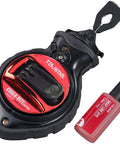 Chalk Line Jam Free Special Edition With Extra Bold One Millimeter Line And Five Gear Quick Retrieval For Precise Layout On Walls Floors And Cabinets, with rugged ABS case and included chalk bottle.