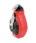 Milwaukee Chalk Line Reel Set F with 100 ft blue line for precise layout, featuring a sturdy red and black design.