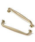 10 Pack 5 Inch Cabinet Handles In Champagne Bronze Finish Zinc Alloy Furniture Hardware Pulls For Kitchen Cabinets Bedroom Dresser Wardrobe 128mm Screw Spacing Durable Easy To Install