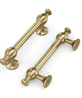 10 Pack 3 Inch Champagne Bronze Cabinet Handles Oval Bar Pulls With Rounded Corners Heavy Duty Solid Zinc Alloy Kitchen Drawer Hardware
